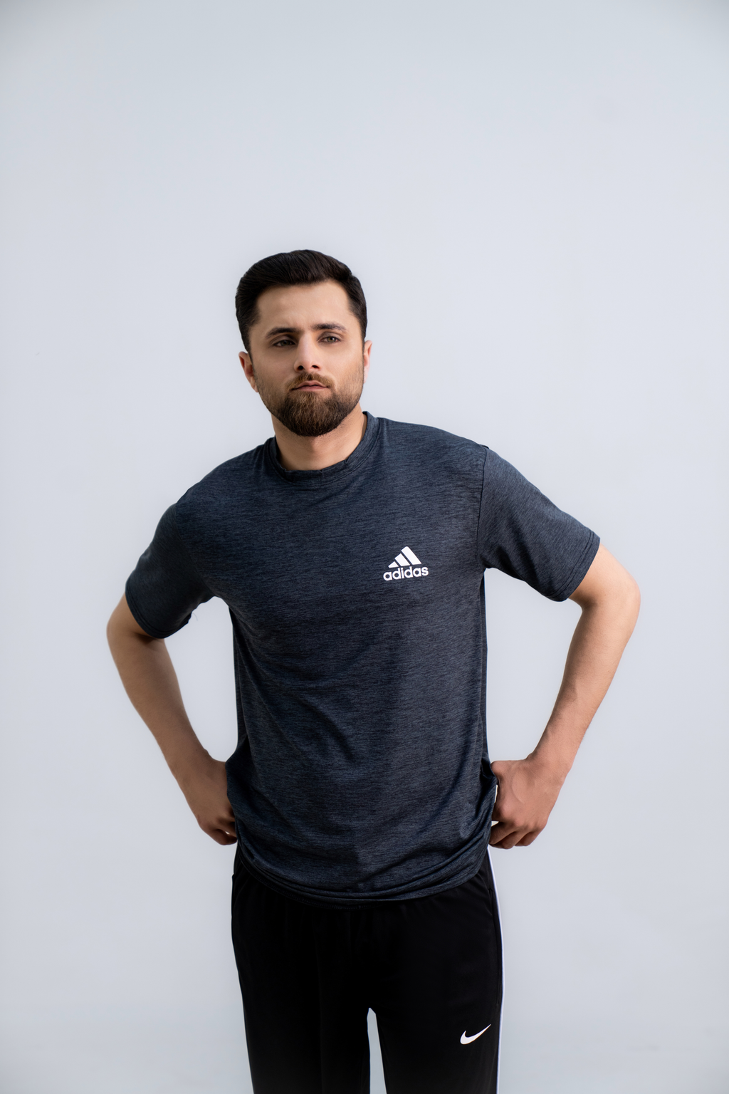 PrimeFit Sports Tee - Charcoal