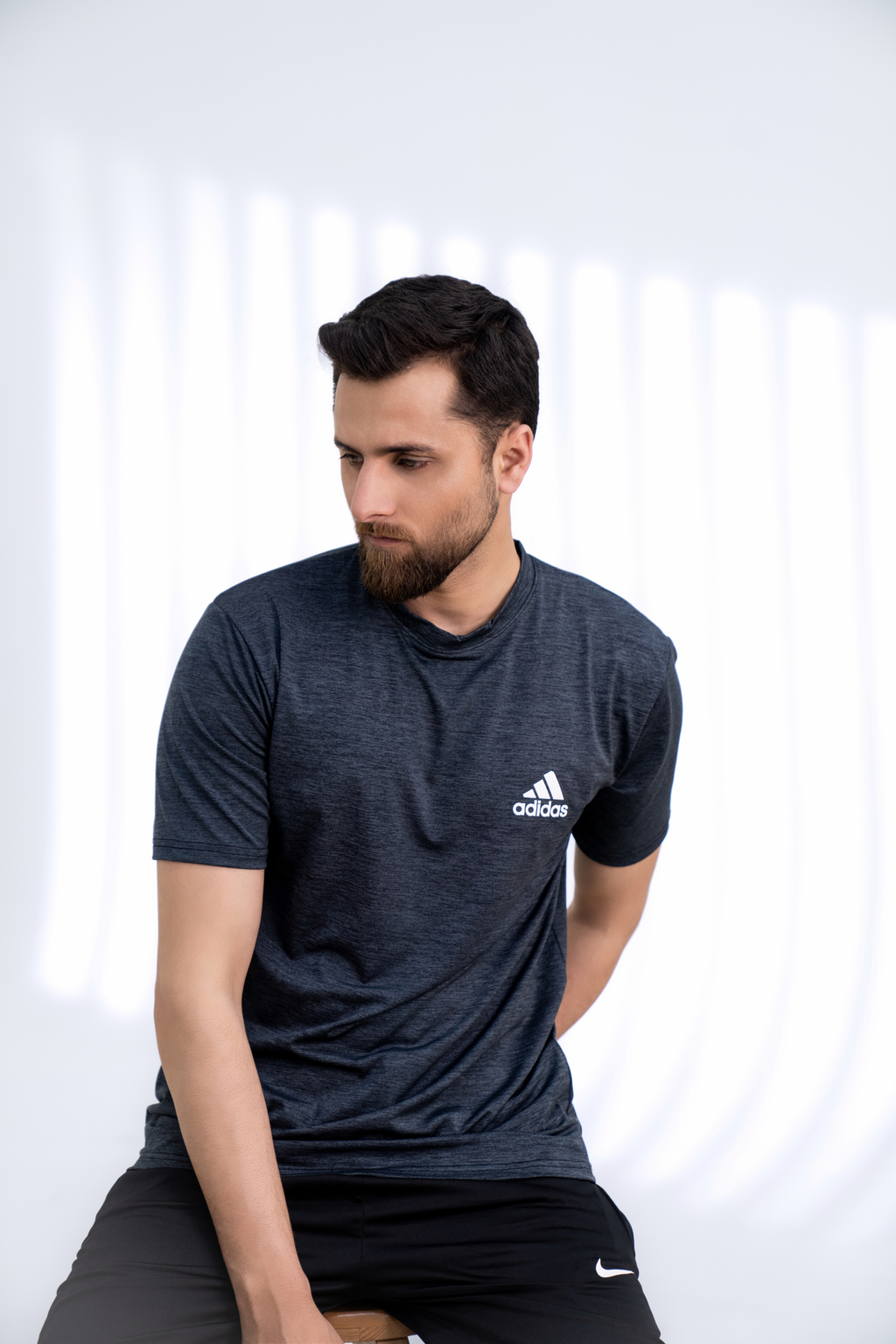 PrimeFit Sports Tee - Charcoal