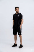 Black Shorts Set